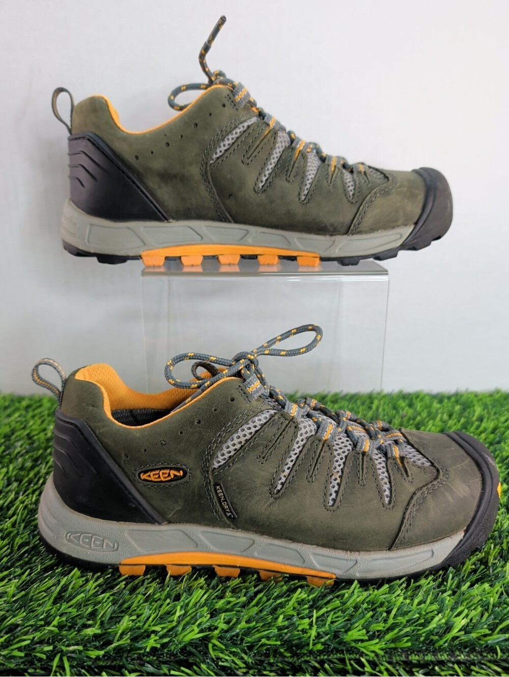 Keen Waterproof 1007869 Green, Orange And Gray Women's Size 7